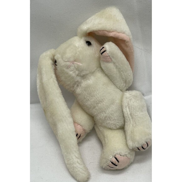 VTG Jointed Easter Bunny Plush Rabbit Long Floppy Ears Cute 5” Stuffed Animal - Picture 8 of 16